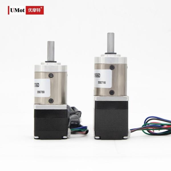 0.67-0.8A Geared Reducer Stepper Motor With Planetary Gearbox Max.Ratio 1 369 For Your