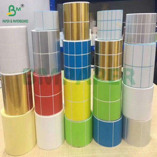 70gsm 75gsm C1S Coated Wet Strength Paper For Beer Glass Bottle Labels 70 gm 75 gm C1S enduit de papier résistant à l'humidité pour les étiquettes de bouteilles en verre de bière