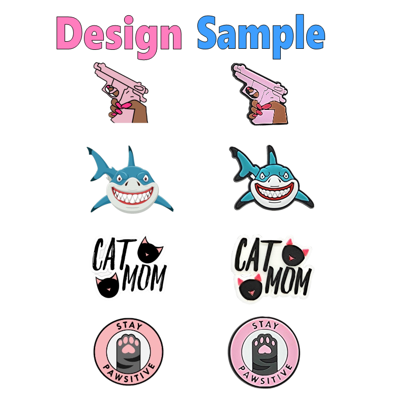 Wholesale Custom Keychain with Cartoon Animals Design in Soft PVC Material and Customized Logo