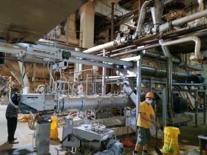 tipo seco cão Cat Pet Food Extrusion Machine de 3t/H 6t/H da máquina da