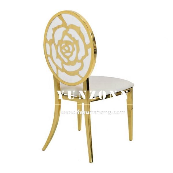 Gold Stainless Steel Wedding Chairs Royal Wedding Chair Rentals W49xD53xH94cm