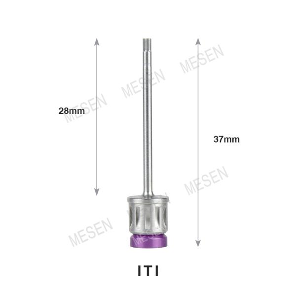 Dentiste Version étendue Implantés tournevis kit de prothèse universel Dimensions précises / Résistant à l'abrasion