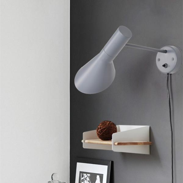 Colourful Iron Wall Lamp Sconces Study Reading Lamp Living Room plug in wall sconce (WH-OR-163)