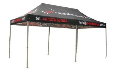 3x6 Gazebo Folding Tent Aluminium / Steel Frame Exhibition Printed Marquee