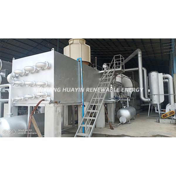 60 Tons Plastic Waste Pyrolysis Plant CE ISO Waste Plastic To Fuel