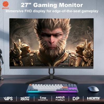 32 Inch 1800R QHD Gaming Monitor Flicker Free High Resolution Computer Monitor