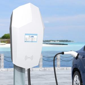Wall Hanging 4.3'' LCD EV Wallbox Car Charger AC 220V 50Hz