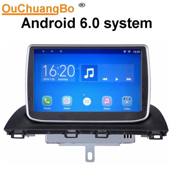 Ouchuangbo car gps navi android 6.0 for Mazda CX-4 with Support Bluetooth connection to the phone, then play music