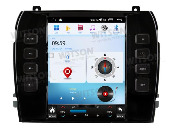 9.7'' Tesla Vertical Screen For Jaguar XJ 2004-2009 Android Car Multimedia Player