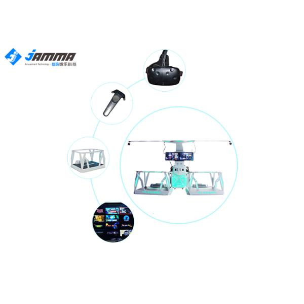 Virtual Reality Simulator VR Station With Customized LED Light and Logo