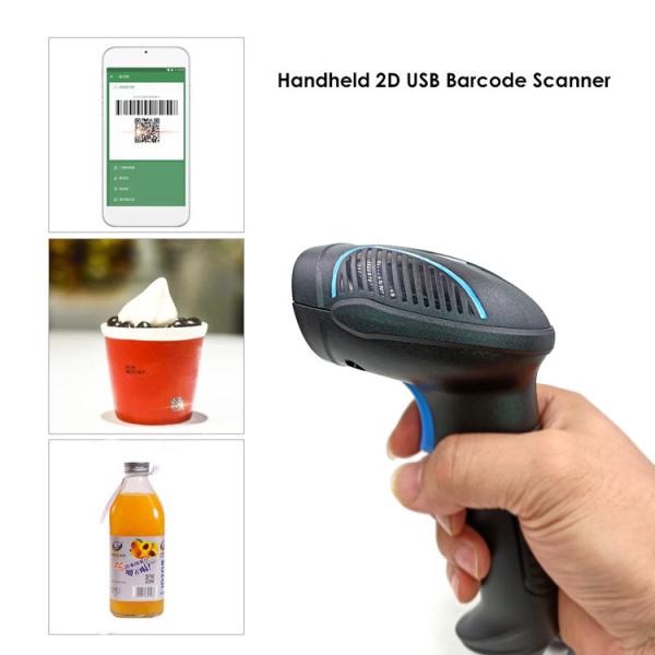 Kebo SK-3400 Fast Delivery Decoding Speed QR code 2.4G Wireless Barcode scanner