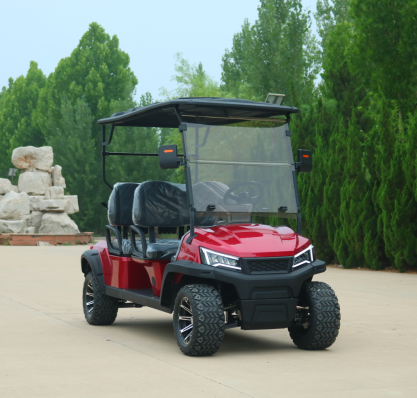 High Performance Electric Golf Cart 4 Seaters With Long Lasting Eco Friendly