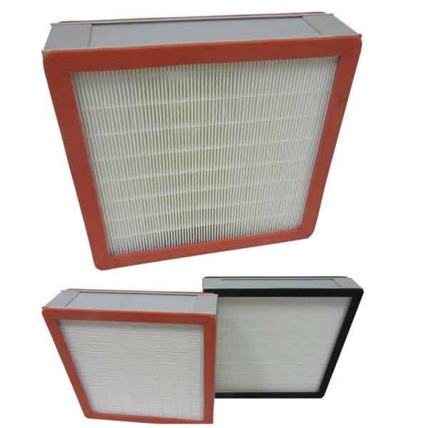 Glass Fiber Media Air Flow HVAC System HEPA Air Filter