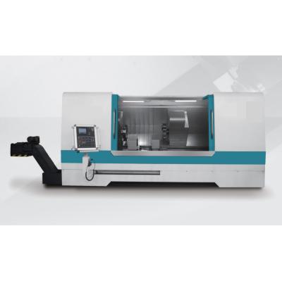 Slant Bed Double Servo Turret Lathe Double Head CNC Lathe Automatic Turning Machine