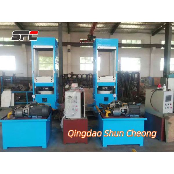 Customizable Pressure Multi-Zone Temperature Control PLC Rubber Vulcanizing Press Machine for Solid Tires