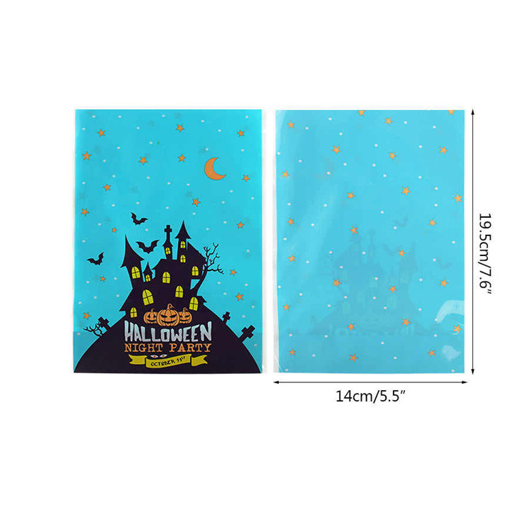 Полиэтиленовый пакет 5.5*7.6inches ASP Drawstring обслуживания фокуса хеллоуина