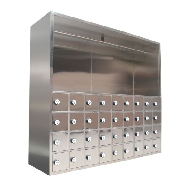 SUS304 Stainless Steel Medical Cabinet with Adjustable Separating Board and Industry Compliant Gap Standard for Operating Theater