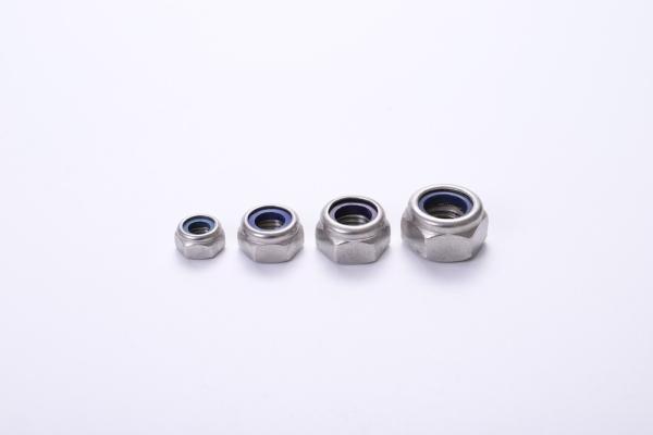 Iso 10511 DIN 985 Nylon Insert Hex Lock Nut Fasteners Hot Dip Galvanized M10x1 25 M20x1 5 M24  M3  M4  M5