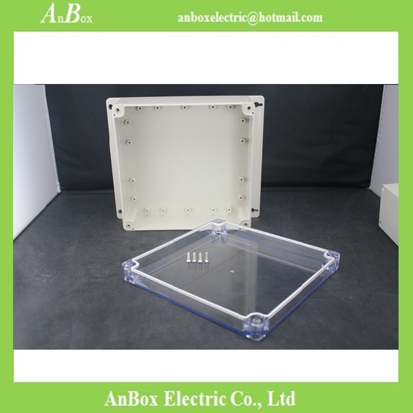 192*188*70mm wall mount electrical outlet plastic enclosure IP65 plastic box clear