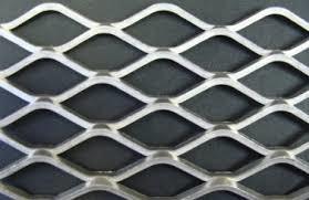 Durable Expanded Metal Screen Mesh Curtain Wall Aluminium 0.4-8mm Thickness