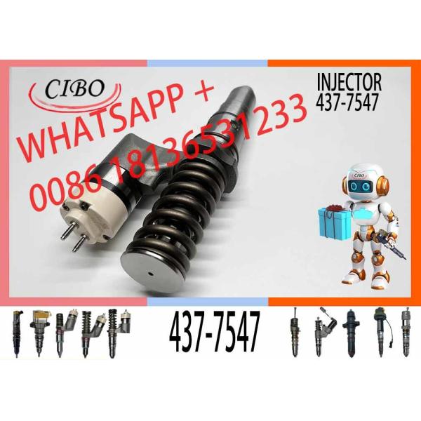 Superior quality common Rail Fuel Injector 437-7547 4377547 for  793C 793D Engine Injector