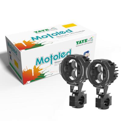 DC8-80V 120W 6500k Farol LED de motocicleta IP68 resistente à água Lâmpada auxiliar de condução de nevoeiro