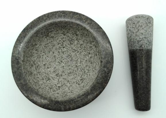 Granite Kitchen Mortar And Pestle Accessory Durable Household Stone Set