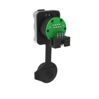 Connecteur de châssis Ethernet à 8 broches pour applications extérieures