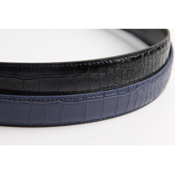 Пояс кожи военно-морского флота женщин элегантный с каменным зерном длина 95 до 125cm