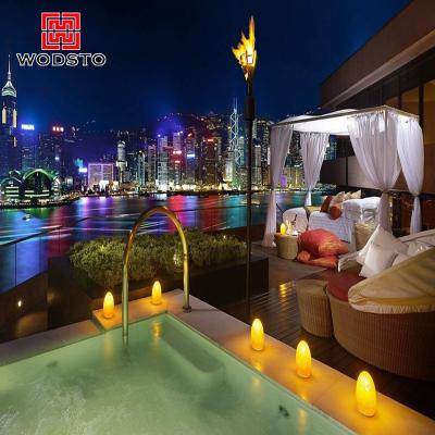 Exterior Wall and Outdoor Artificial Cement Board Panel with Wood Grain