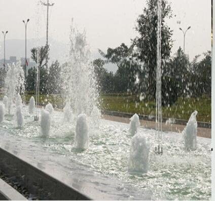 Conception graphique de buse de jet de fontaine d'eau de la bulle SS304 DN20