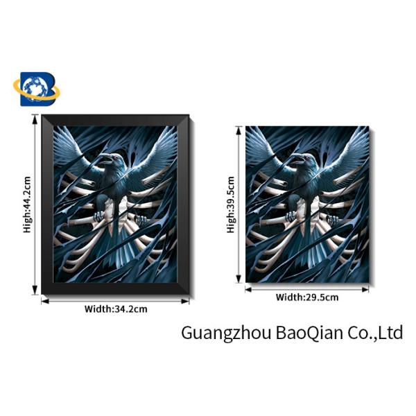 Amazing Creative 3d Picture For Wall Poster Decoration , 3d Flipped Moving Picture