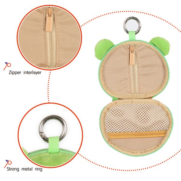 Adorable 3D Animal Coin Purses Hard-Shell 3d Custom Coin Purse For Children