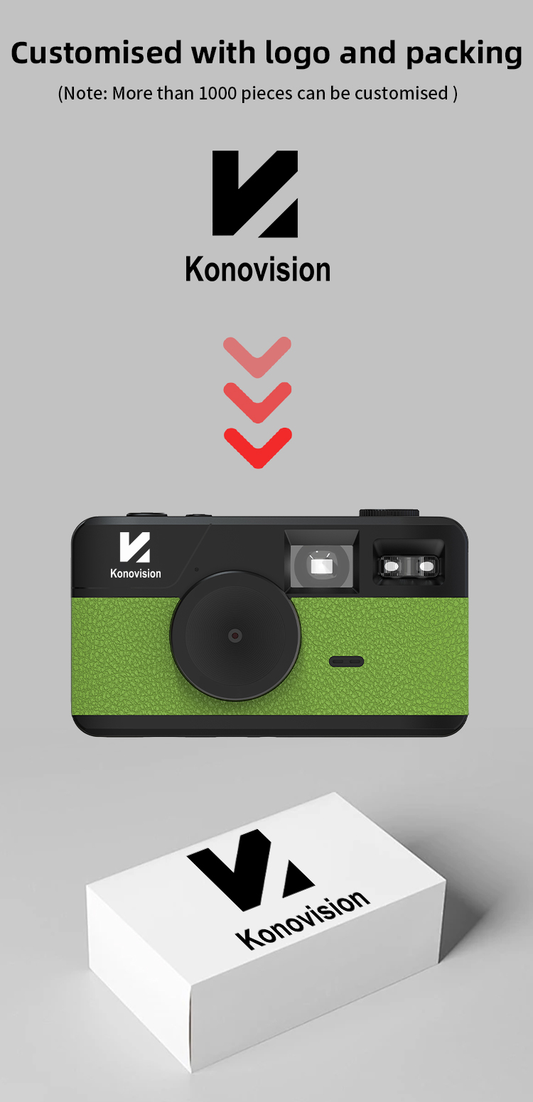 Retro Screenless Digital Camera Screen-free 8 Mode Filters Without Screen 8MP Photo with Photo Counter LED Flash Camping Camera