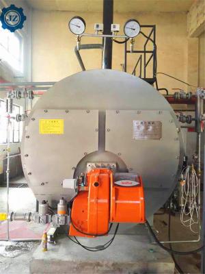 Cozinhe a caldeira de vapor do fuel-óleo da saída de 1,5 toneladas para o molde do Vulcanization