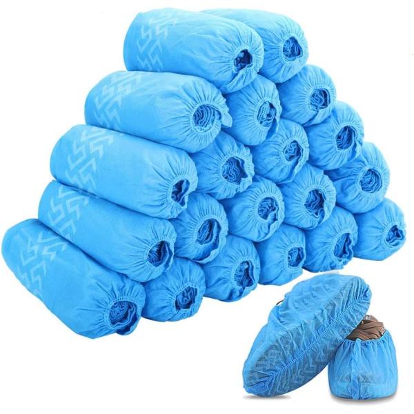 Disposable Overshoes Foot Covers Consumable PP Protective Plastic Shoe Covers
