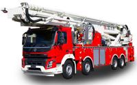 Caminhão aéreo da luta contra o incêndio da plataforma de Volvo 70m
