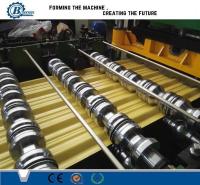 L'acier de chaîne de transmission de 1 pouce couvrent de tuiles former la machine avec le rouleau 45# en acier