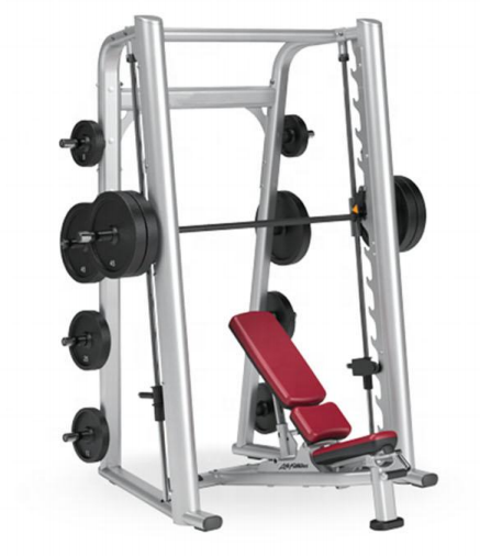Comprehensive Trainer Fitness Smith Machine Squat Rack Gym Row Machine