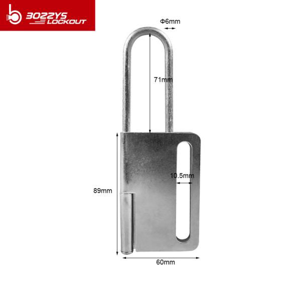 Rustproof Safety Lockout Hasp Butterfly Safety Lockout Tagout