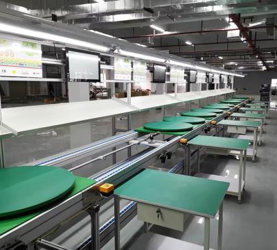 Ligne d'assemblage automatique à chaîne à double vitesse pour l'assemblage de composants d'imprimantes 3D pour CARST