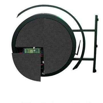 Outdoor Double Sided Led Screen Module P8 Circle Super Wide View 200m