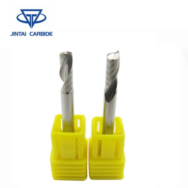 CNC Machines Tools Carbide Single Flute Spiral End Mill For Milling Cutter