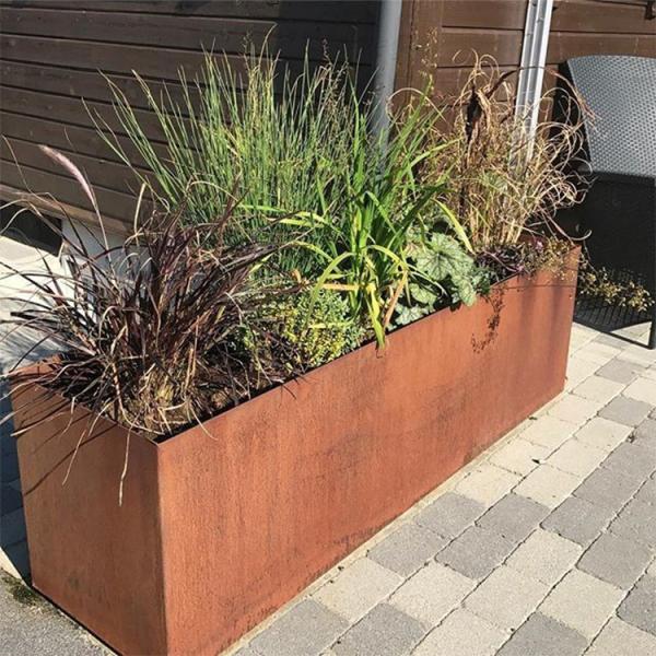 Suppliers Flower Planter Garden Decorative Metal Flower Pots