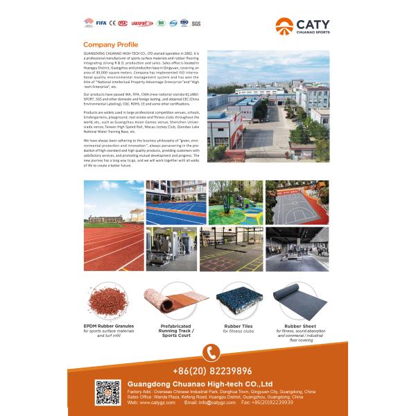 IFFA EPDM Игровая площадка Поверхность резинового пола Устойчивая к погодным условиям Нетоксичная