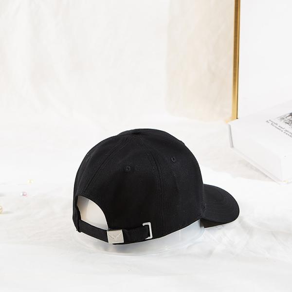 Six casquettes de baseball brodées par 60cm unisexes de tissu de coton de panneaux