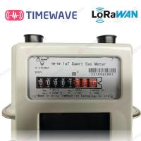 El metro de gas elegante seguro LoRaWAN inalámbrico basó 1,6/2,5/4.0m3/H