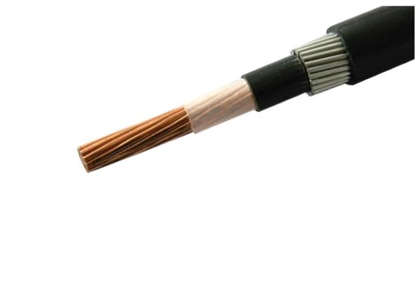 Single Core Low Voltage Xlpe Cable , Copper Electric Power Cable Two Years Warranty