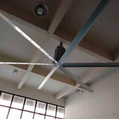 12FT HVLS Workshop Ceiling Fans AWF38 Stable For Large Industrial Factory