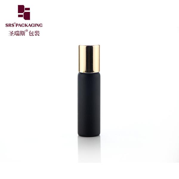Walled Glass Roller Bottles 5ml Customizable Logo Steel Ball Leak Proof Design